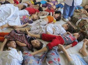 Syrian children killed by Assad’s nerve gas