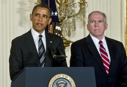 Obama and his CIA Director John Brennan