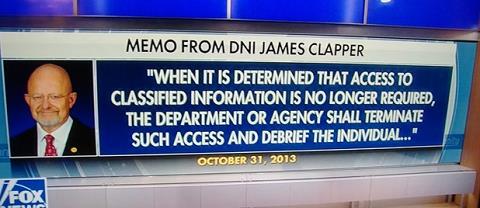 August 15, 2018: Clapper: Trump revoking Brennan's security clearance is an 'infringement' on free speech