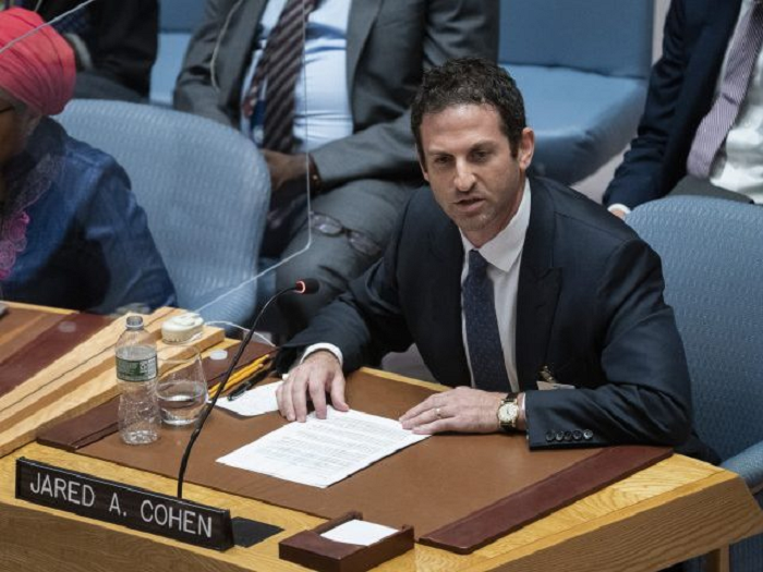 “Director of Regime Change” Jared Cohen