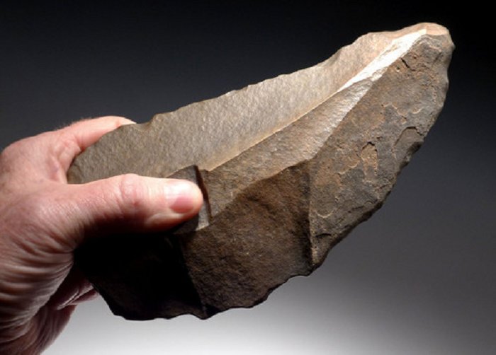 Acheulean hand stone axe 