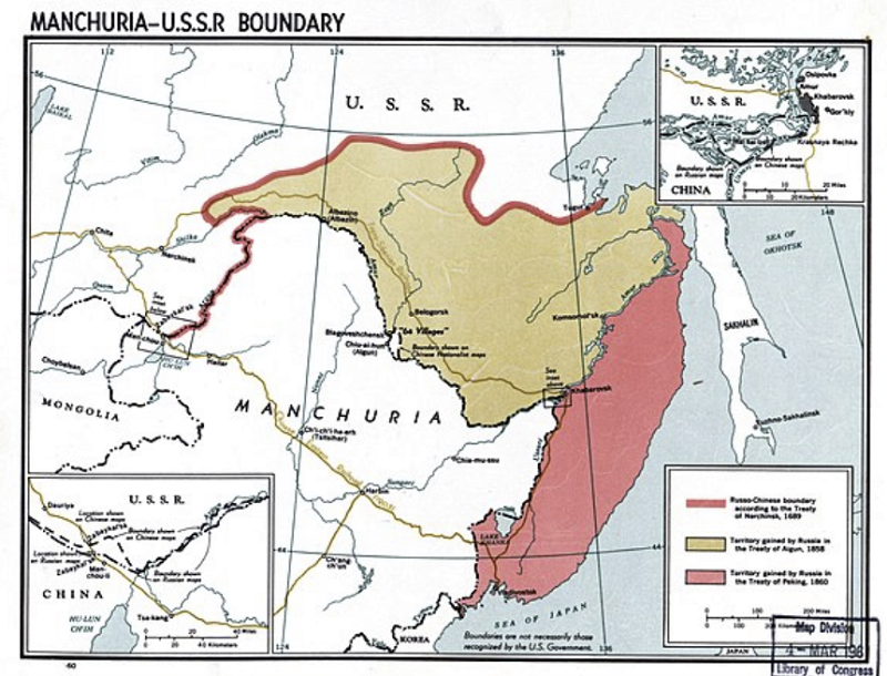 Amur Annexation by Russia from China