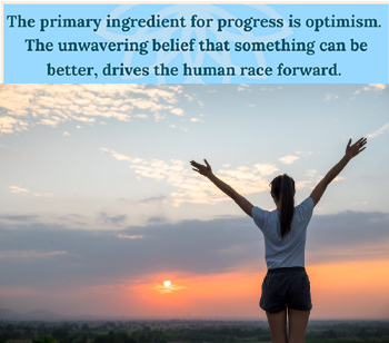 optimism-equates-progress