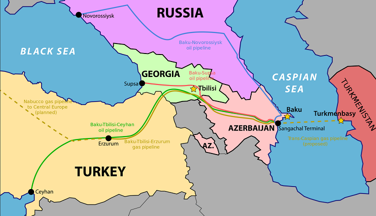 Trans-Caspian Pipeline, Turkmenistan to Azerbaijan
