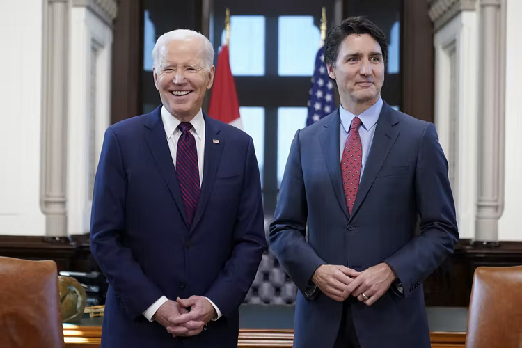 Biden and Trudeau in Ottawa on March 24 Headed for the dustbin of history?