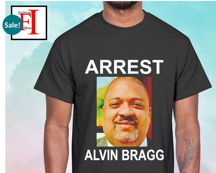 Arrest Alvin Bragg T-shirt on sale here