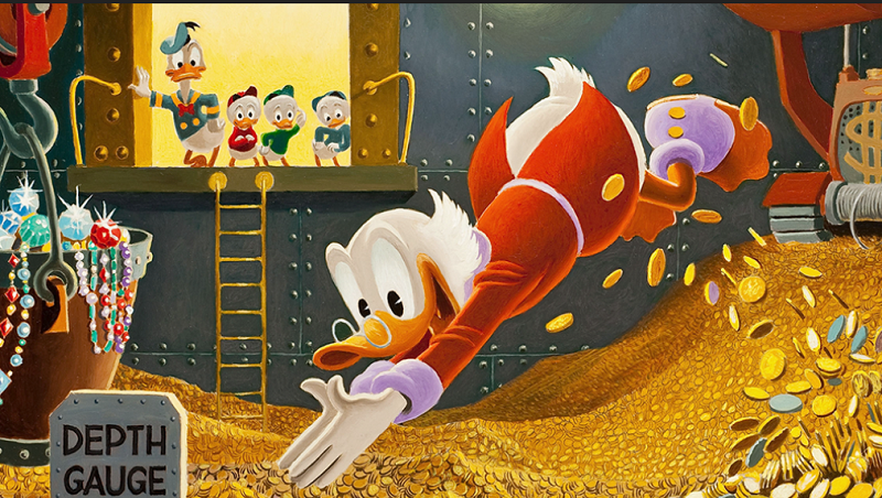 Scrooge McDuck Moves to Texas