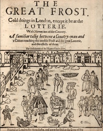 Frost Fair on the Thames in 1608