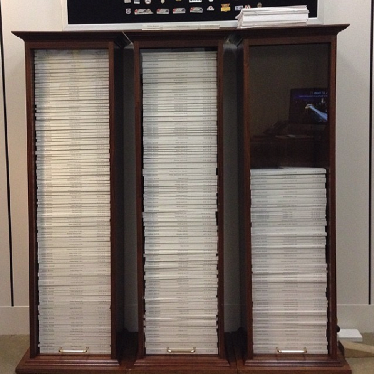 The 2013 Federal Register (note the small stack on top)