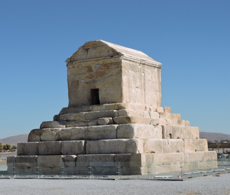 Tomb of Cyrus the Great (600-530 BC), Pasargadae, Iran